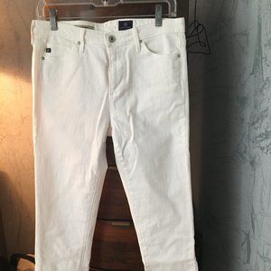 White AG "The Prima" Jeans (28R)